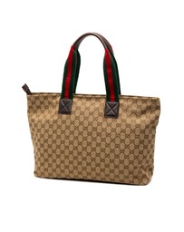 Pre-Loved by Azura Reborn - Pre-Loved GG Canvas Web Tote