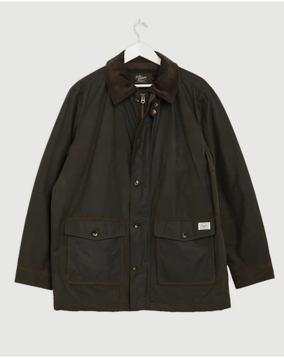 Revibe - Repaired R.M.Williams Alberton Waxed Jacket - AU L