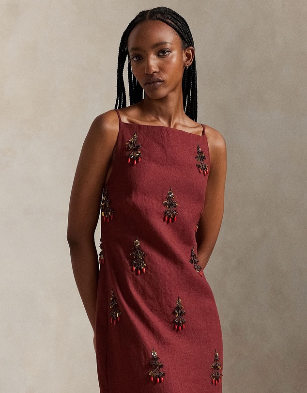 Polo Ralph Lauren - Beaded Linen Dress