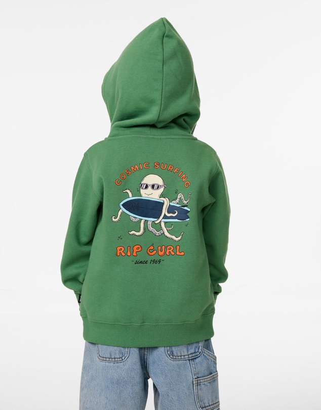 Rip Curl - Cosmic Surfing Zip Through Hood - Boys (1-8 years)