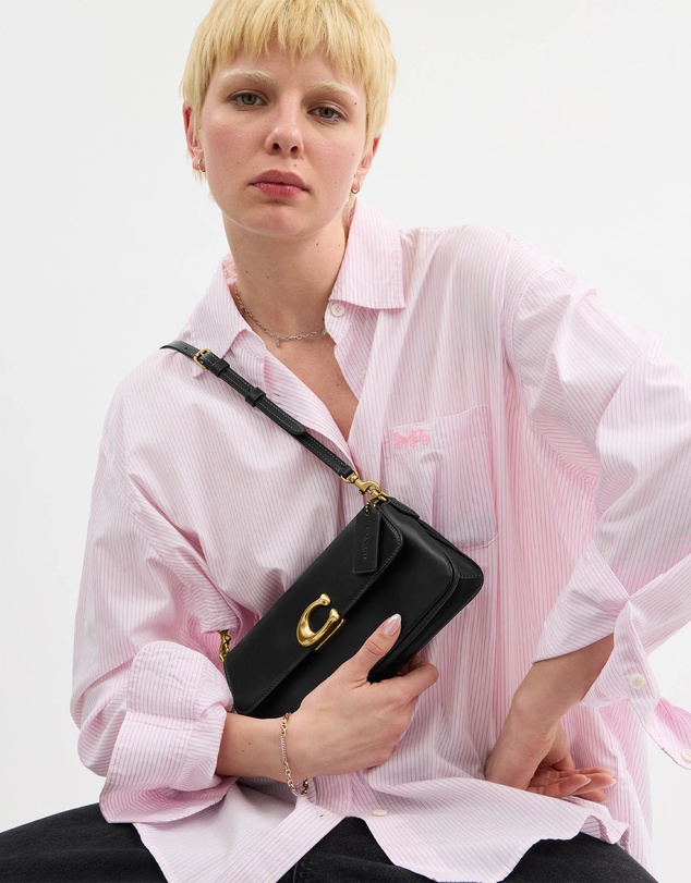 Coach - Refined Calf Leather Jet Shoulder Bag