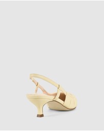 Verali - Lucius Slingback Kitten Heels