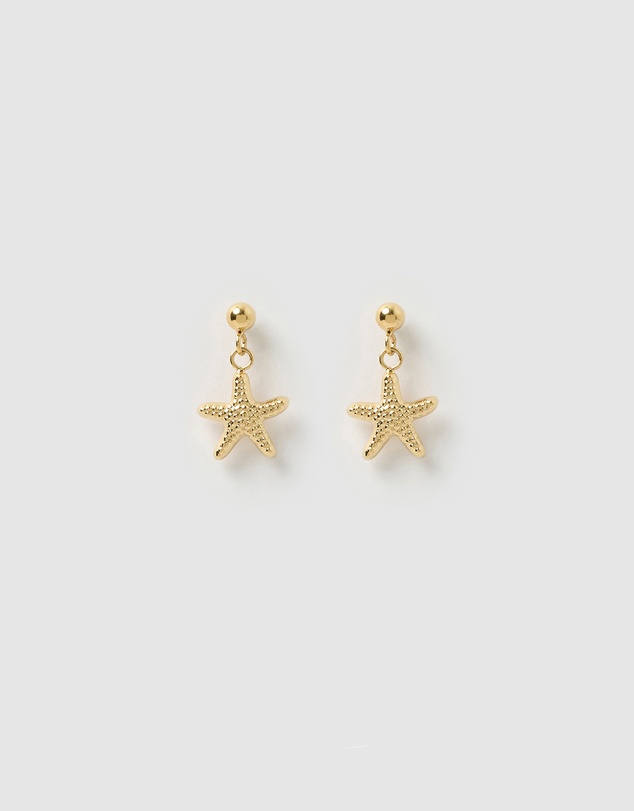 Arms Of Eve - Neptune Gold Earrings