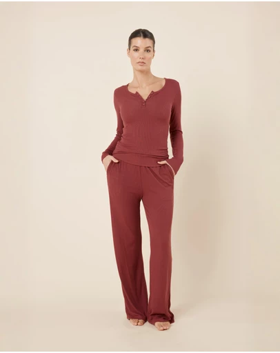 Gingerlilly - Athens Ribbed Long Pants