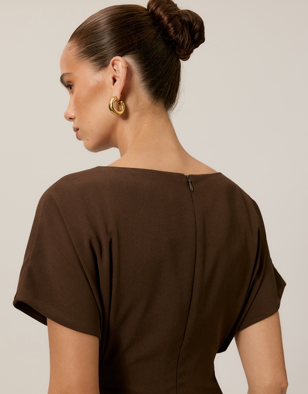 Tussah - Alex Boat Neck Midi Dress