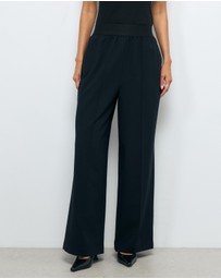 AERE - Arna elastic waist detail pant