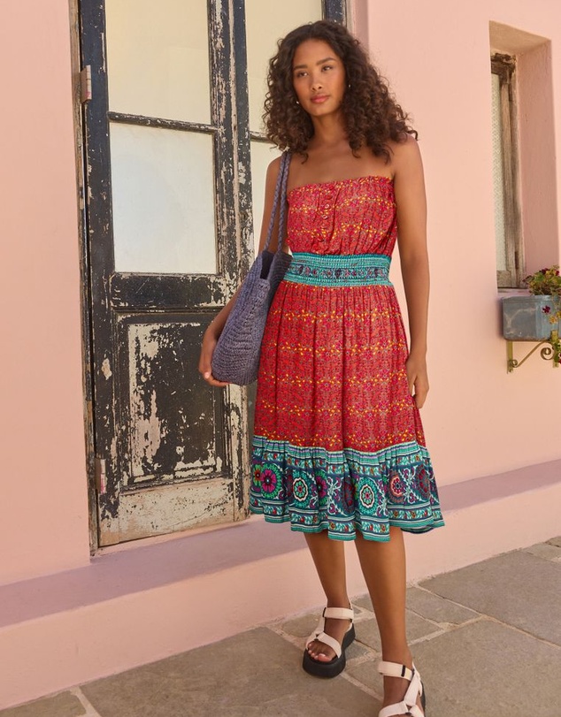 NEXT - Bandeau Midi Summer Dress