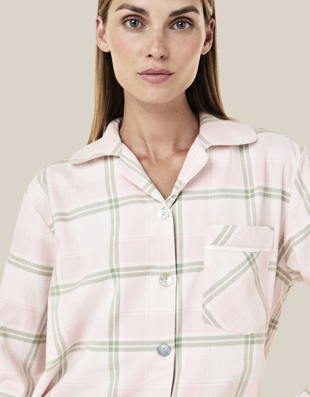 Papinelle - Organic Cotton Plaid Cosy PJ