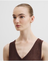 Country Road - Lucia Knot Stud Earring