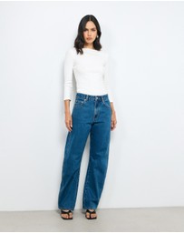 AERE - Ribbed Long Sleeve T-Shirt