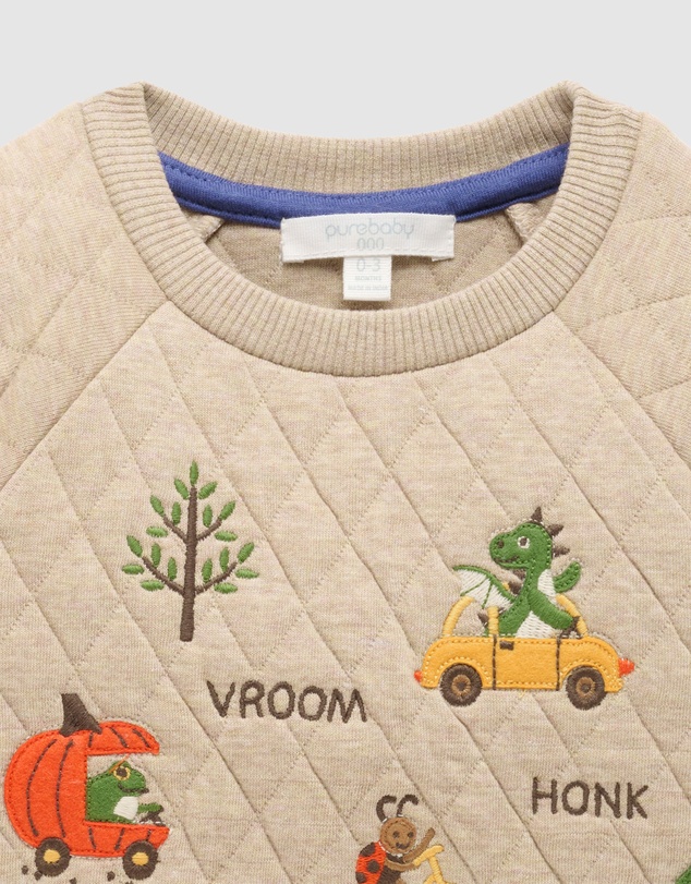 Purebaby - Quilted Windcheater -Kids-Babies