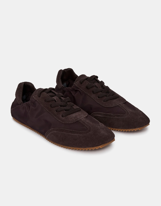 ARKET - Suede-Nylon Trainers