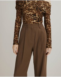 Atmos&Here - Charlie Twill Turn Hem Pants
