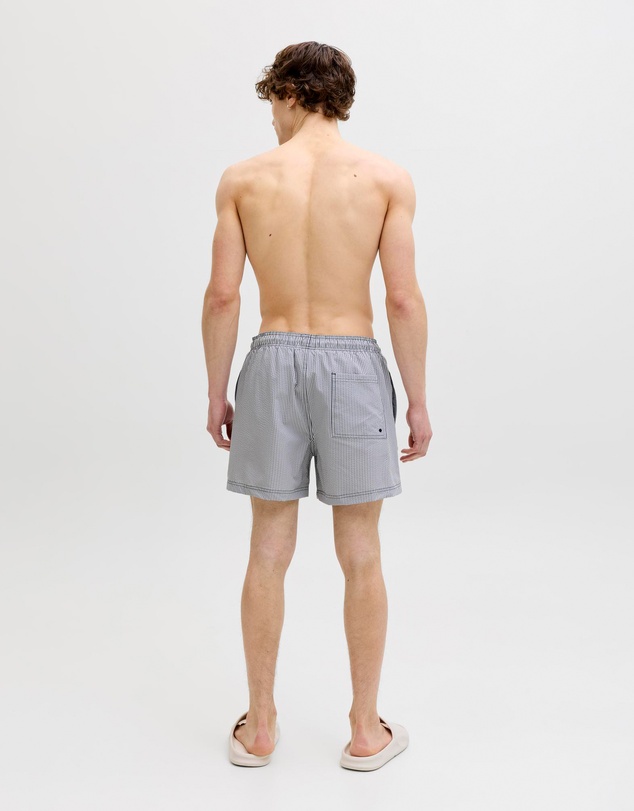 Jack & Jones - Maui Ocean Seersucker Swim Shorts