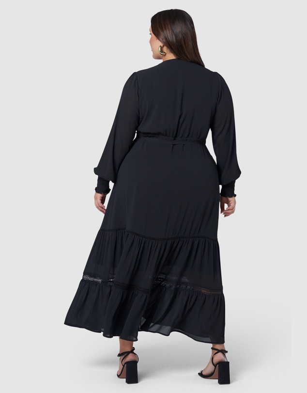 Pink Dusk by Curve Project - Hanky Panky Wrap Dress