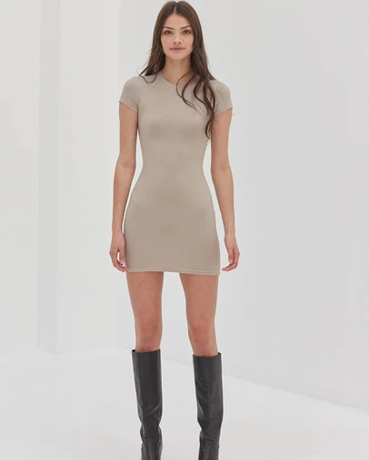 Style Addict - Baby Tee Dress