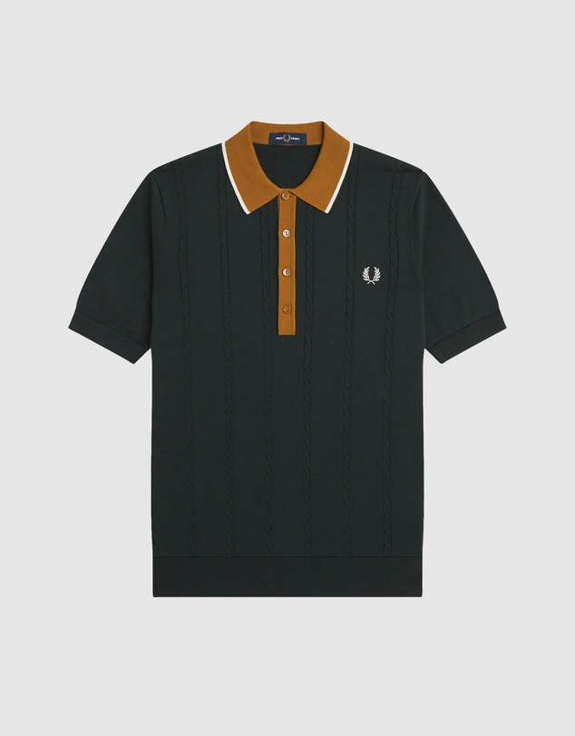 Fred Perry - Cable Knit Shirt