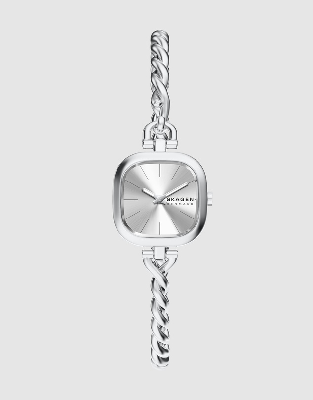 Skagen - Mellem Micro Silver Tone Analogue Watch