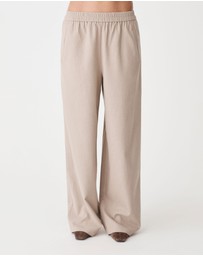 Forcast - Irene Elastic Waist Pants