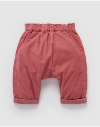 Purebaby - Lined Corduroy Pants -Kids-Babies
