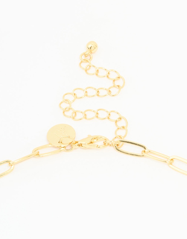 Lovisa - Gold Plated Diamante Heart Locket Necklace