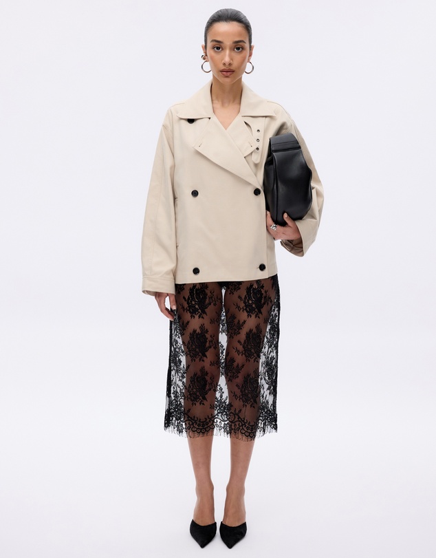 Minima Esenciales - Eleni Cocoon Trench Coat