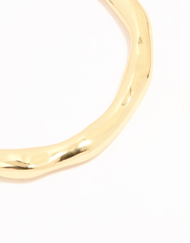 Lovisa - Gold Plated Organic Wrist Cuff