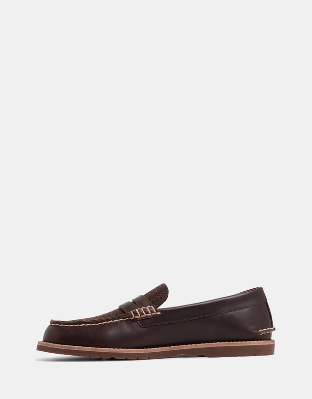 Sperry - Ripple Penny Leather Herringbone - Men's