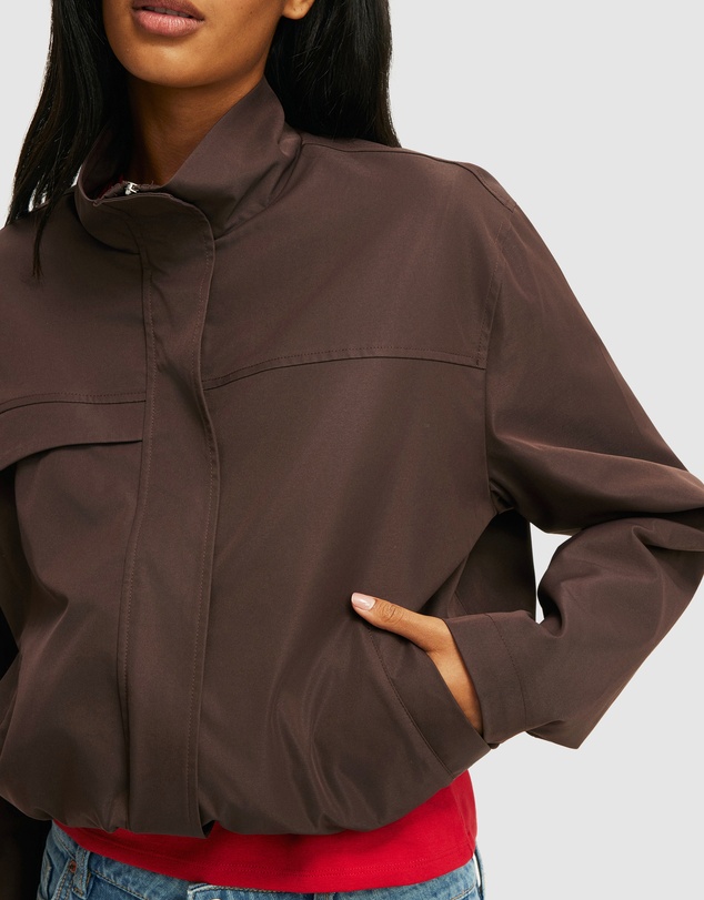 Cotton On - Arlo Funnel Neck Jacket
