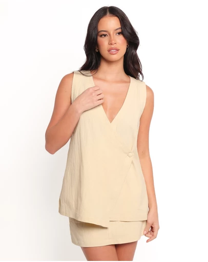Petal & Pup - Pia Skirt Set - Light Yellow