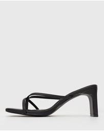 Betts - Gigi Square Toe Heeled Mules