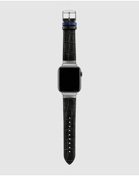 Ted Baker - Ted Baker Apple Band - Ted Metal Croco Black
