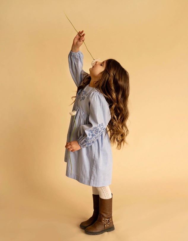 Bebe by Minihaha - Winnie Embroidered Dress - Kids