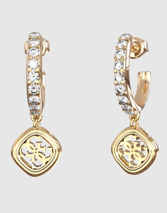 GUESS - 4G Hoop Earrings