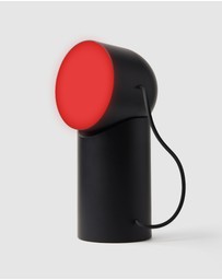 Lexon - Lexon Orbe Portable Led Lamp With Moving Head - Black