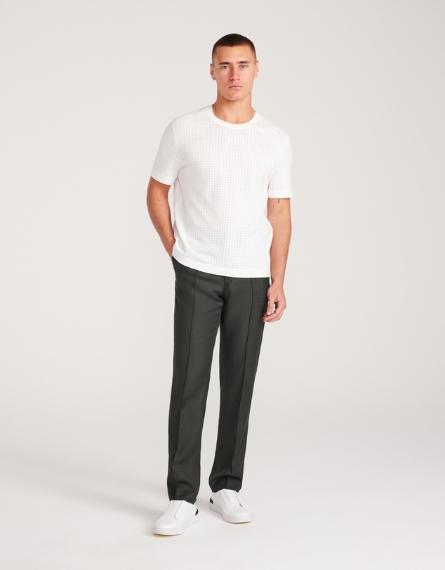 Calibre - Linen Blend Drawstring Pants