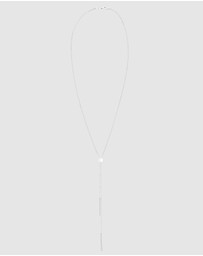 Elli Jewelry - Necklace Y-Look Geo in 925 Sterling Silver