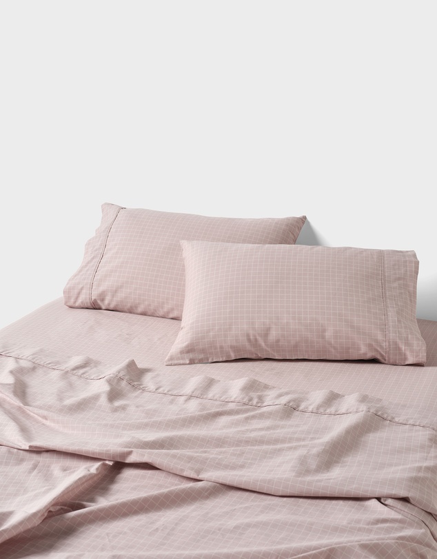 Linen House - Volley Check Sheet Set