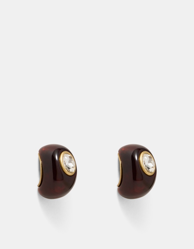 MIMCO - Destined Resin Hoop Earrings