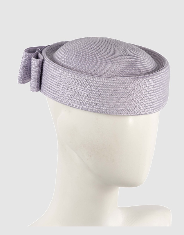 Max Alexander - Lilac Braid Pillbox Hat