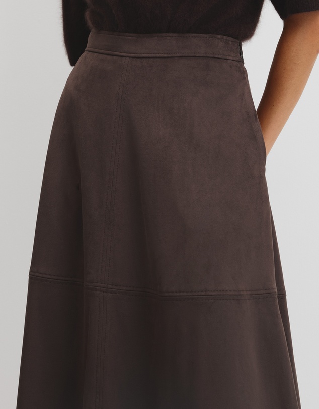 Country Road - Faux Suede Skirt