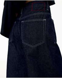 Pull&Bear - Super Baggy Jeans With Crossover Waistband