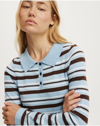 Cotton On - Sara Knit Ls Polo