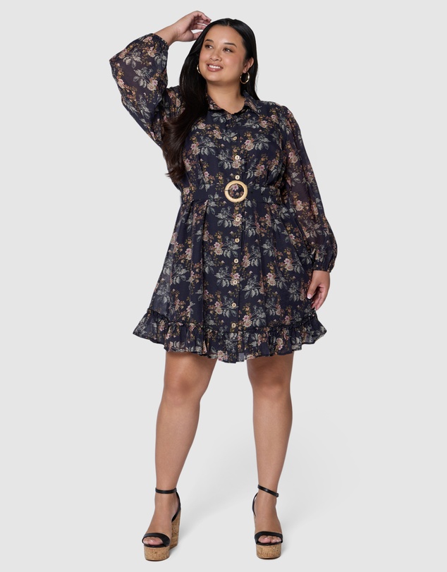 The Poetic Gypsy - Veil of Stars Mini Dress