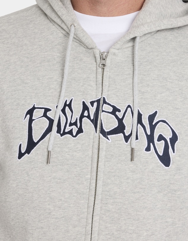 Billabong - Mens Bad Dog Arch Zip Up Hoodie