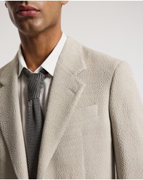Calibre - Unstructured Textured Blazer Neutral