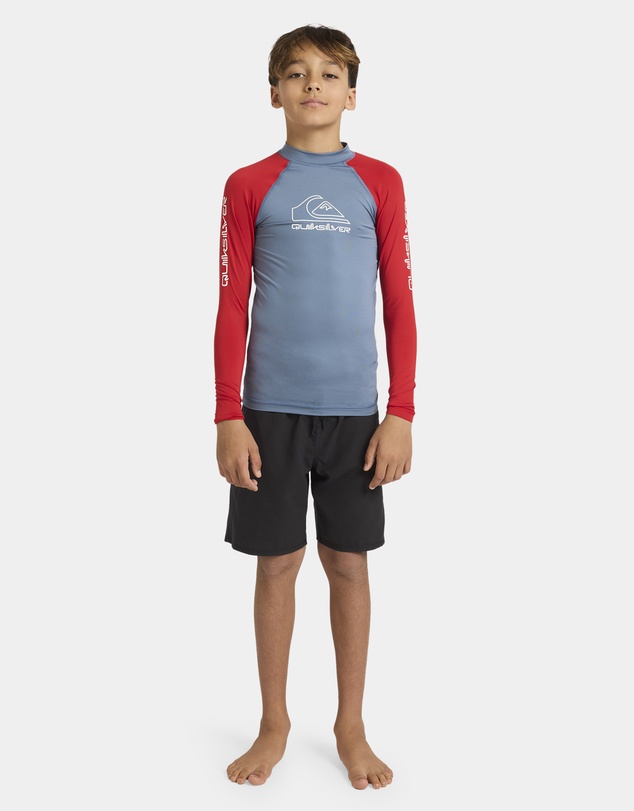 Quiksilver - Boys 8 to 16 On Tour Long Sleeve Rash Vest