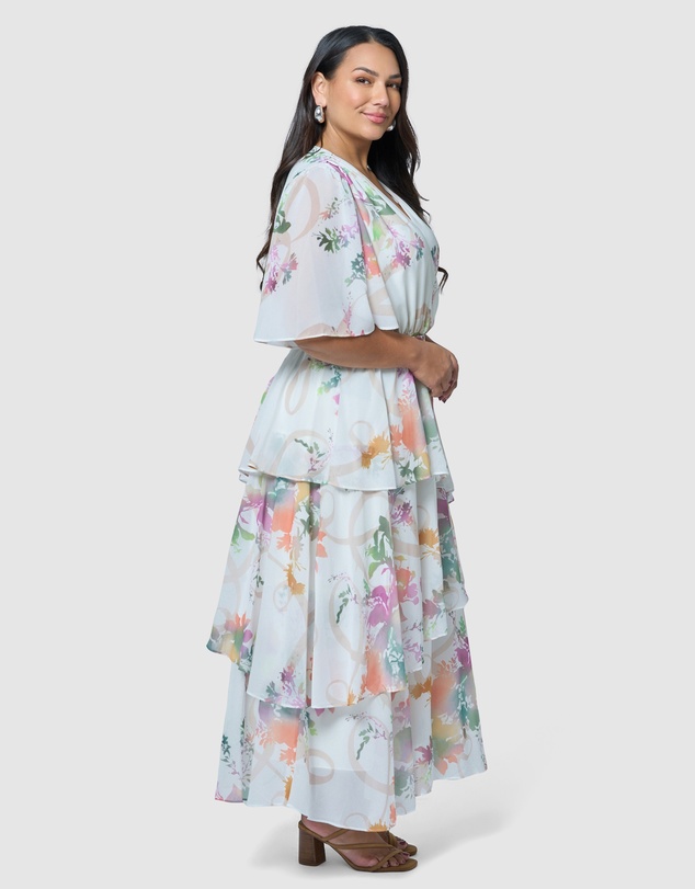 Pink Dusk by Curve Project - Hypnotic Maxi Dress