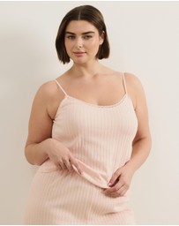 Atmos&Here Curvy - Melody Pointelle Cami Pants Pyjama Set