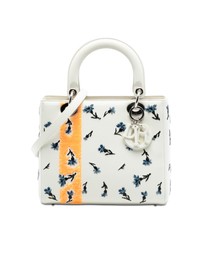 Pre-Loved by Azura Reborn - Pre-Loved Medium Lambskin Floral Sequin Lady Dior